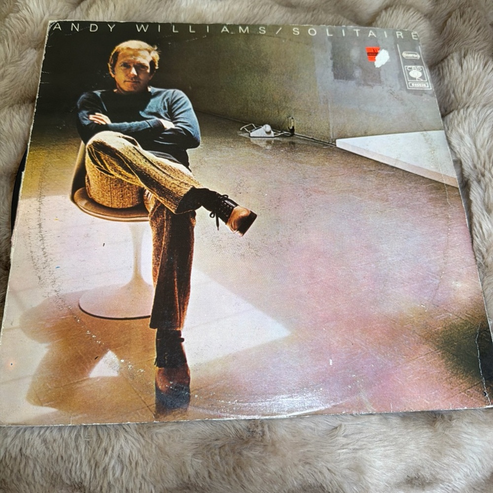 Andy Williams 'Solitaire' Vinyl Record